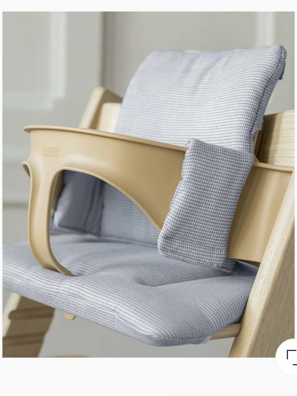 Stokke Tripp Trapp Classic Cushion - Nordic (Gray Textured) - New - Picture 3 of 4